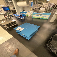 Adjustable Laboratory Scissor Lift Platform image 0